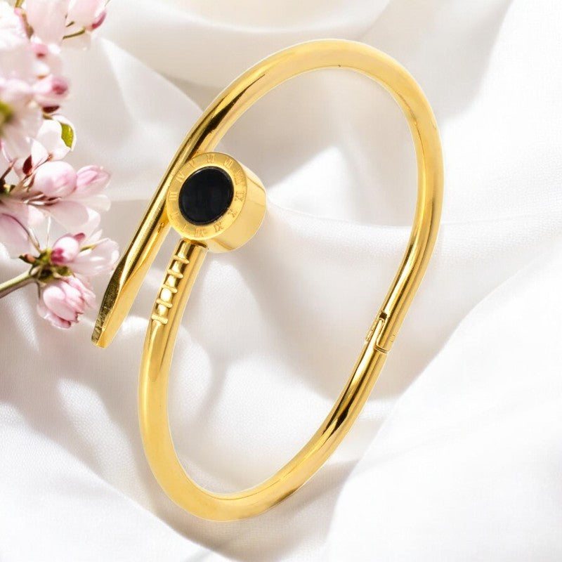Industrial Chic Nail Bracelet