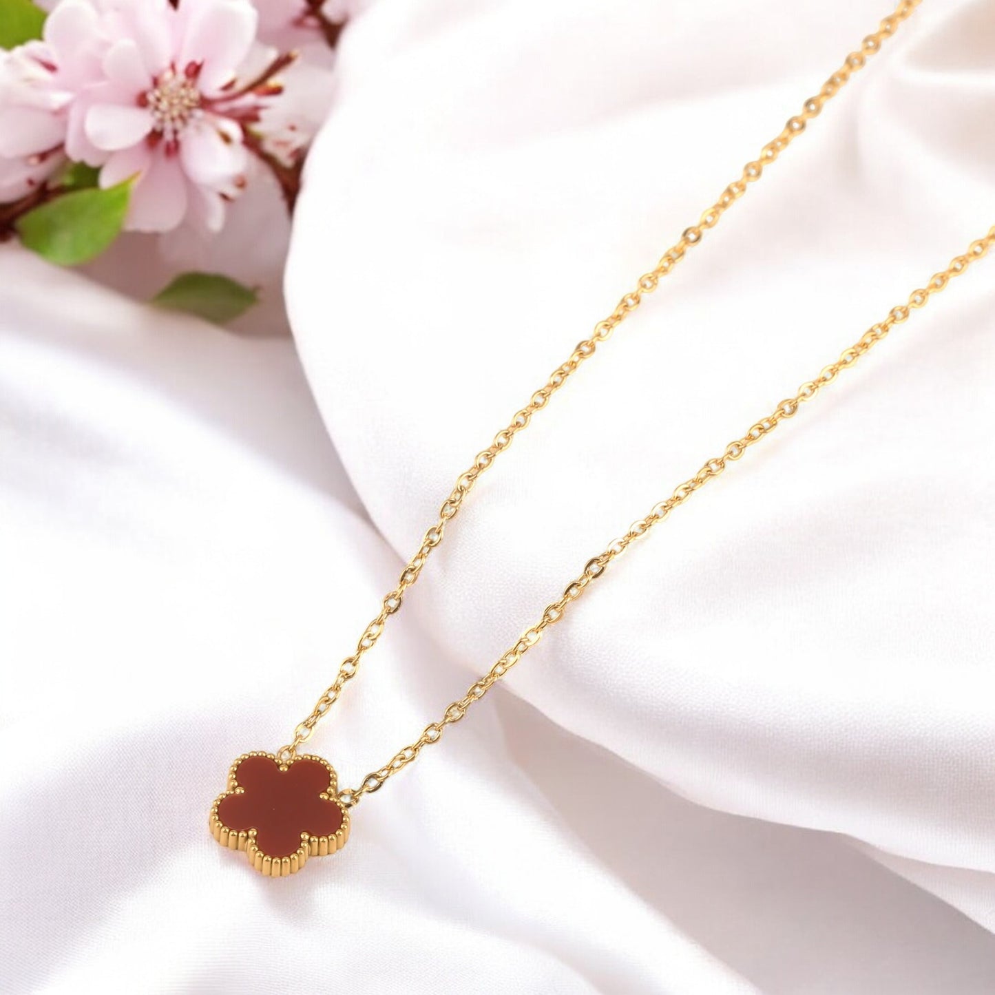 Luck & Charm Four-Leaf Clover Necklace